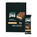 A box and single wrapped Herbalife 24 Achieve Protein Bar in chocolate peanut butter flavor, shown on a plain white background.
