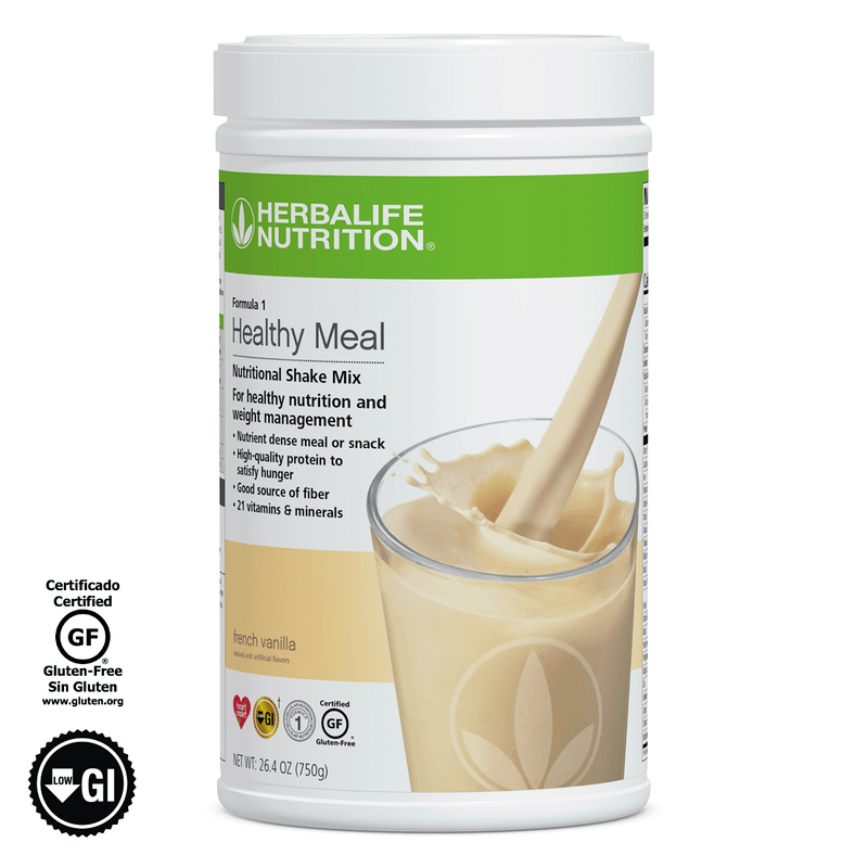 NaturalVive's Formula 1 Healthy Meal Nutritional Shake Mix in a container, perfect for healthy nutrition and weight management.