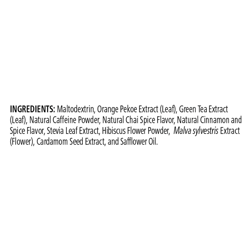 Herbal Tea Concentrate ingredients including NaturalVive, herbal extracts, and natural spices for a revitalizing drink.