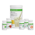 NaturalVive Advanced Program featuring Herbalife supplements for weight management and healthy meals.