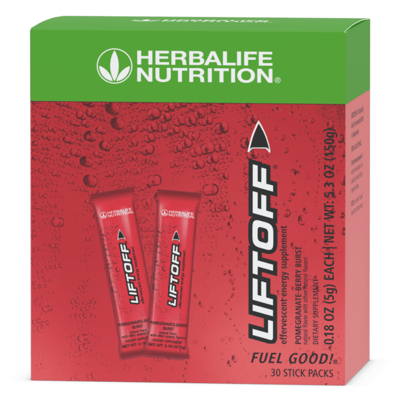 NaturalVive Liftoff® stick packs for an energy boost in convenient powder form