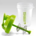 NaturalVive Deluxe Shaker Cup with surgical-grade stainless steel whisk and Herbalife Nutrition logo.
