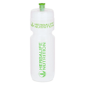 NaturalVive 24oz Sports Water Bottle featuring dual-flow design and wide open mouth for easy hydration.
