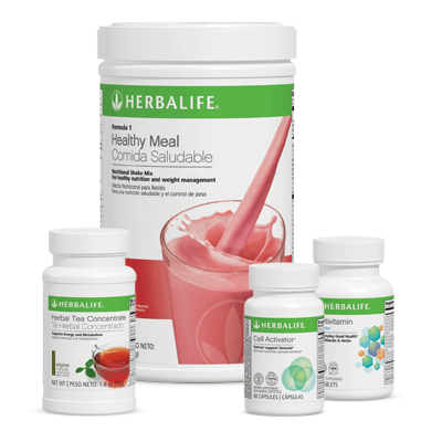 NaturalVive Quickstart Program with Herbalife meal replacement and nutritional supplements for healthy weight management.