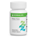 Herbalife Relax Now dietary supplement bottle on a white background