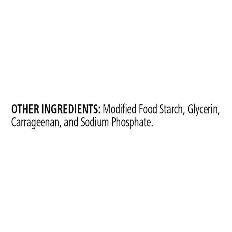 Ingredient list for NaturalVive LycoGlow, including Modified Food Starch, Glycerin, Carrageenan, and Sodium Phosphate.