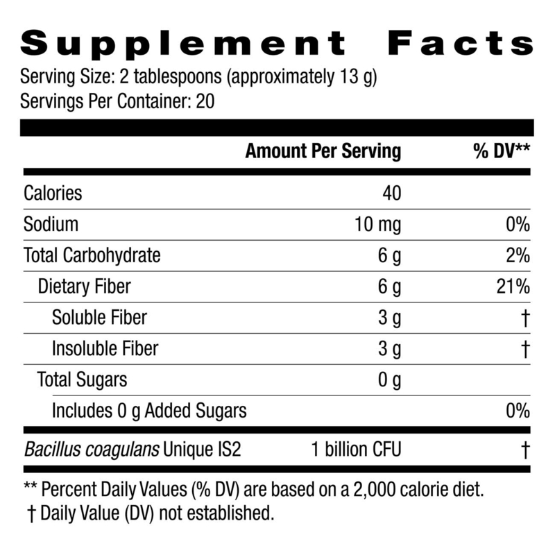 HERBALIFE V Plant-Based Digestive Support supplement facts including calories, dietary fiber, and servings.