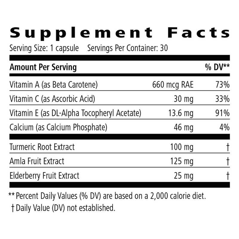 Herbalife24 Restore supplement facts showing vitamins and extracts per serving for nutritional information.