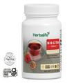 NaturalVive N-R-G Tea Select Passionfruit Hibiscus with guarana, gluten-free and non-GMO ingredients.