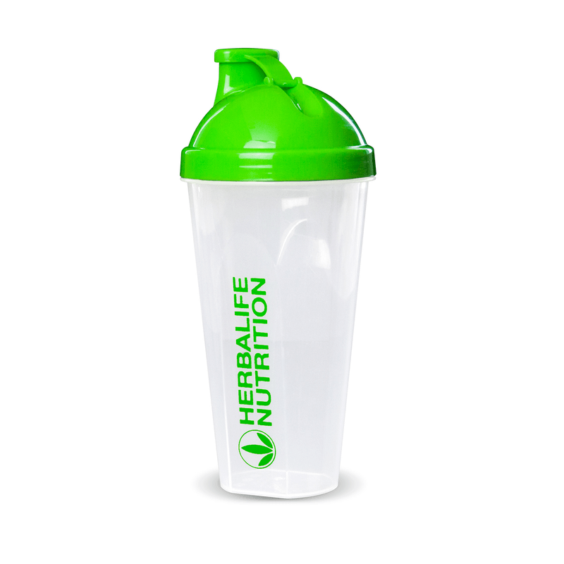 Shaker cup for Herbalife products featuring a screw-top lid, designed by NaturalVive.