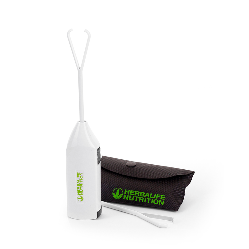 NaturalVive Mini Mixer with travel case and mixing wands for easy, portable use.