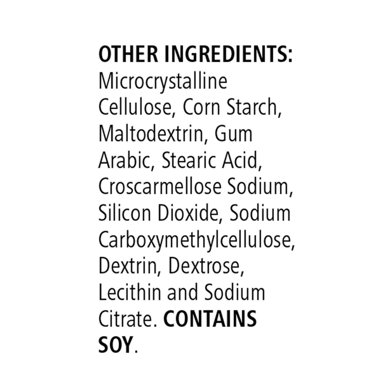 Other ingredients in NaturalVive's Woman’s Choice include soy, cellulose, starch, and various stabilizers.